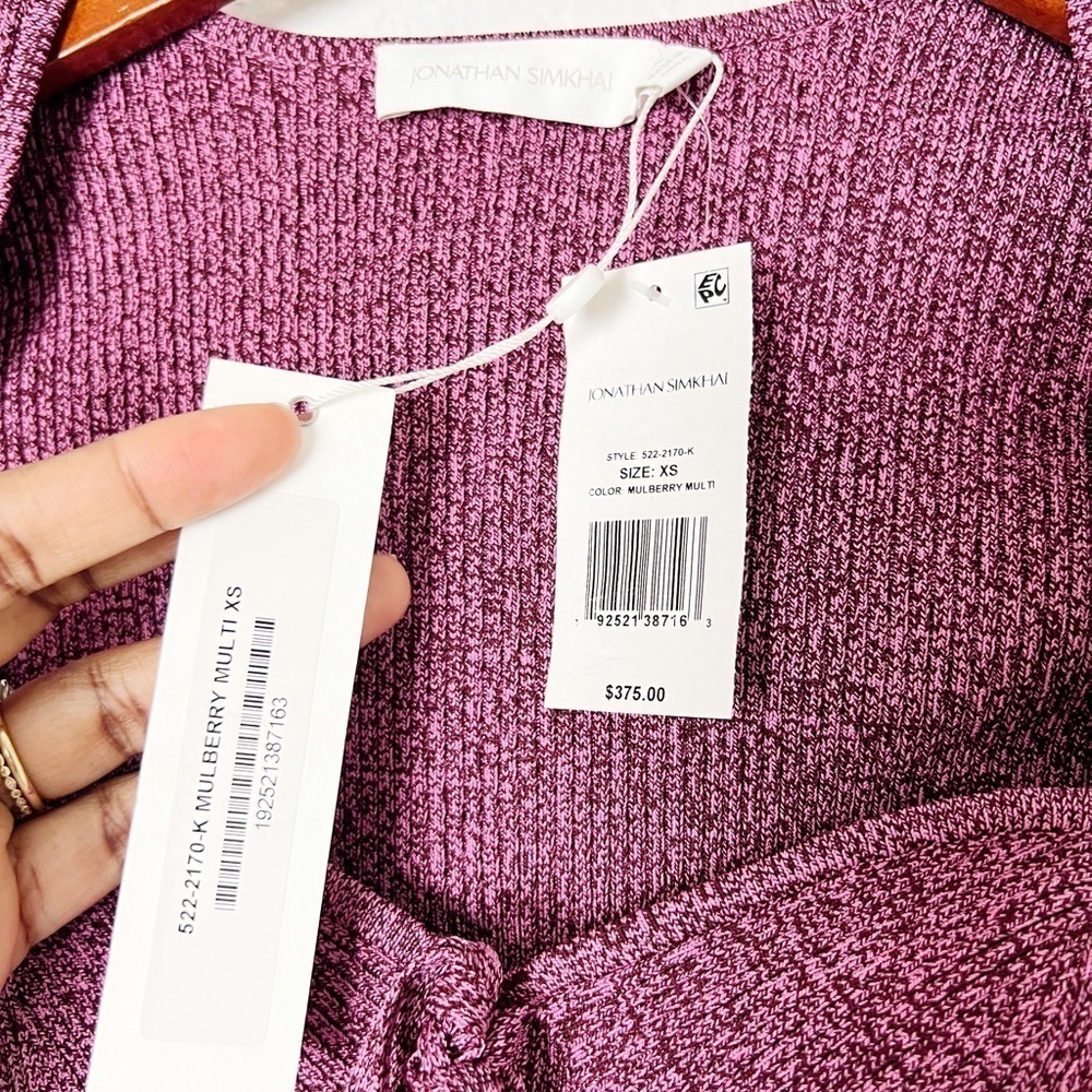 Jonathan Simkhai Alexia halterneck knitted top - Picture 5 of 7